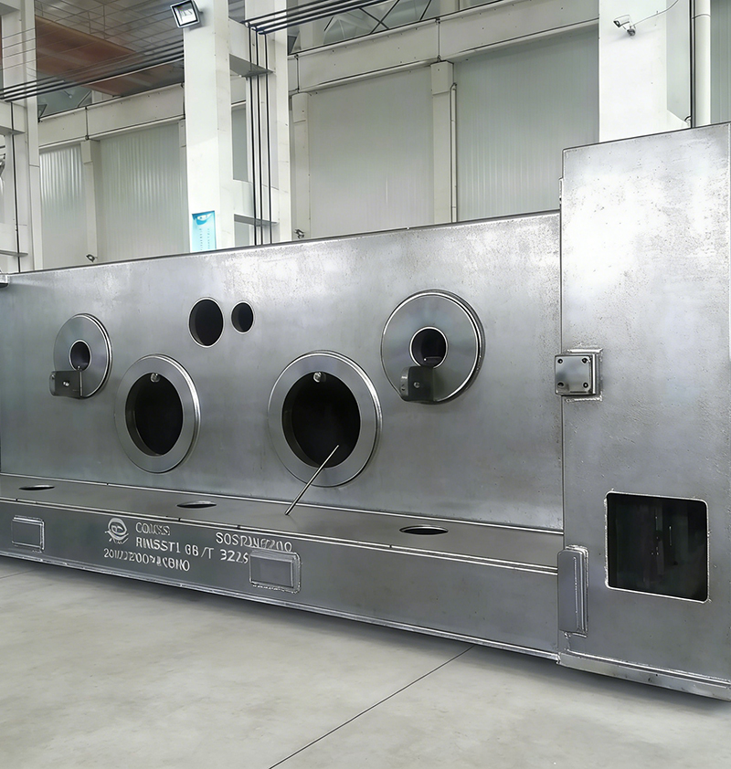 Bearbeitung verschiedener Schweißstoffe