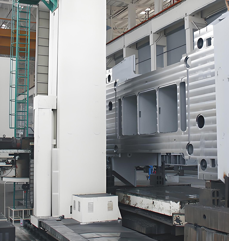 Große Boden-Typ Bohren und Fräsmaschine Bearbeitung